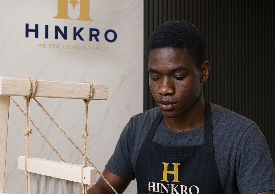 Craftmanship at Hinkro Kente