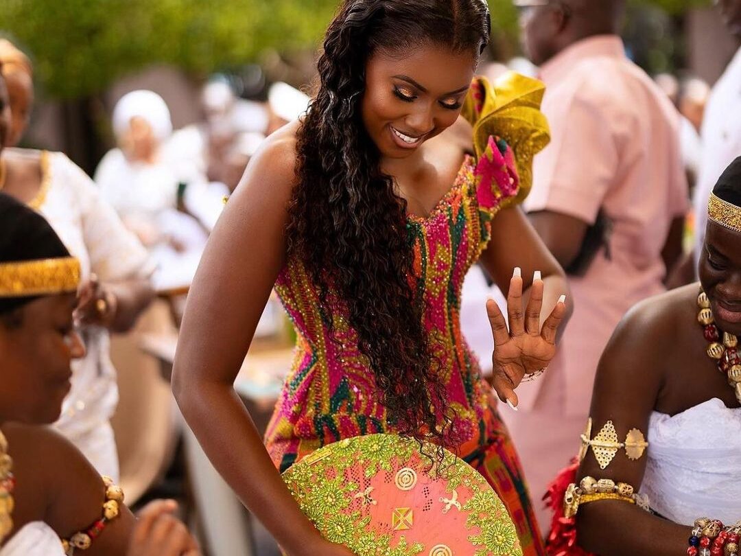 Vibrant customized Kente cloth showcasing cultural significance