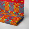 Yellow, Red and Blue kente