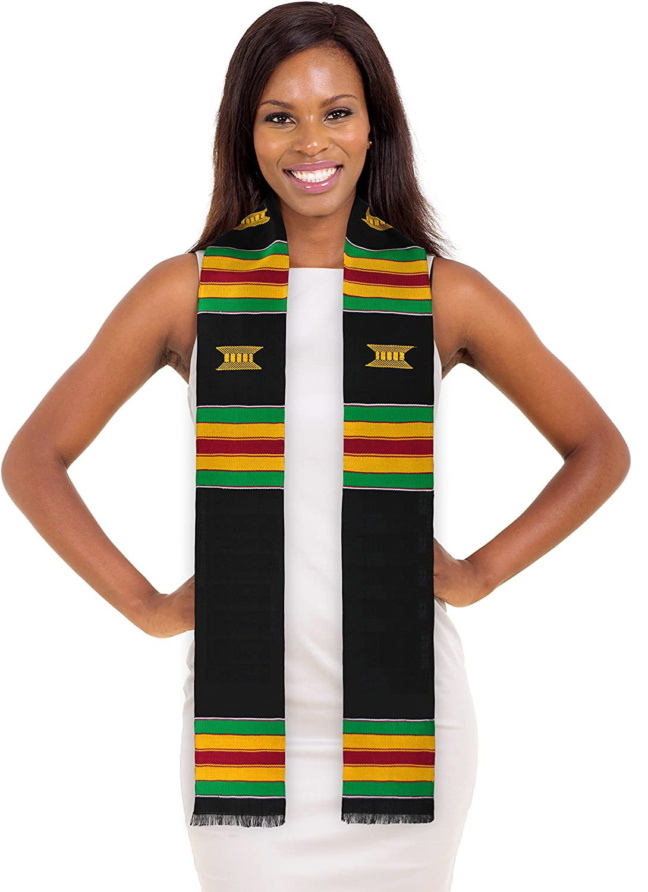 kente graduation stole