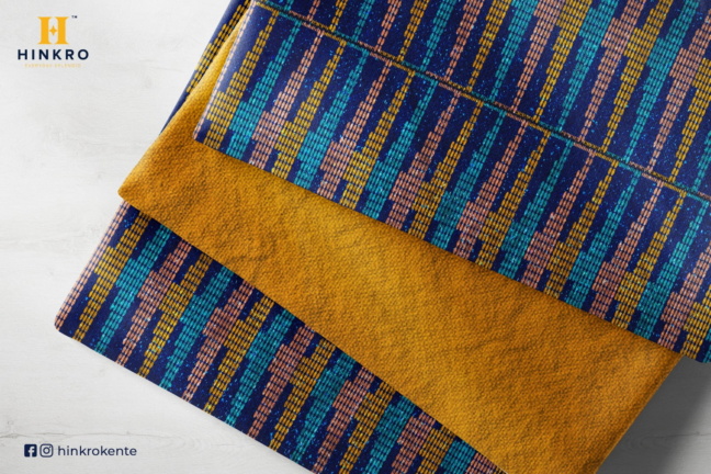 Gold Kente Fabric