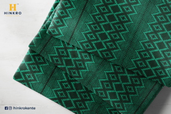 Emerald Green Kente