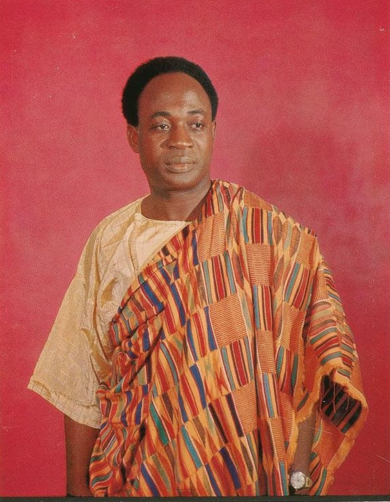 KWAME NKRUMAH IN KENTE