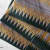 Emerald Green and Grey Kente