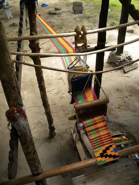 Kente loom