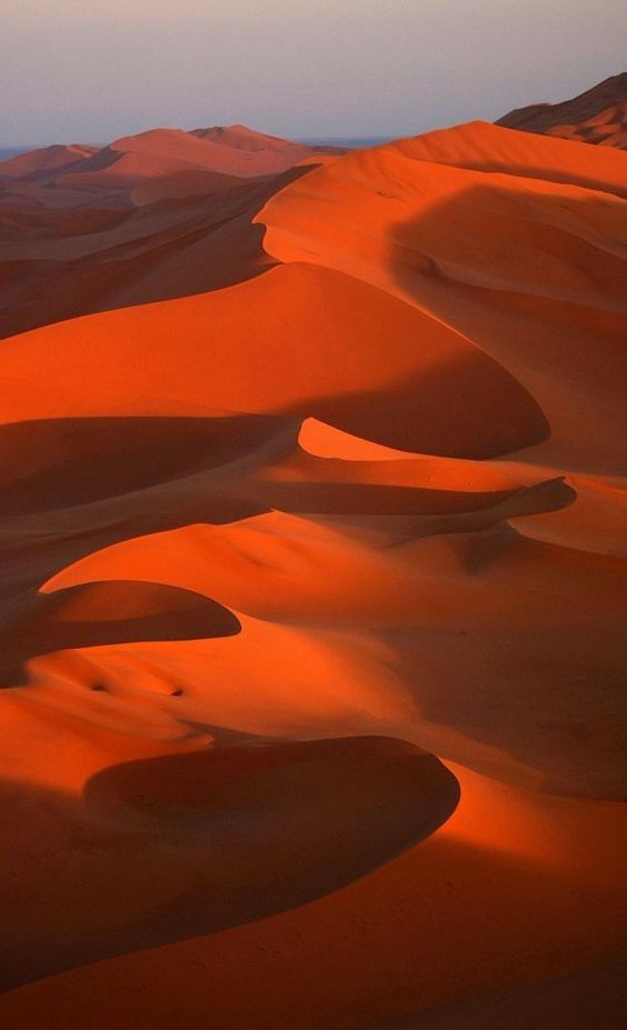 Desert dunes at sunset Ombre Kente Inspiration