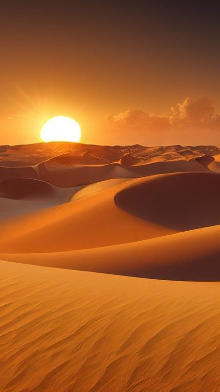 Desert dunes at sunset Ombre Kente Inspiration