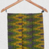 God and green Kente fabric